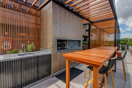 Studio para alugar com 25m², 1 quarto e 1 vagaÁrea comum - Churrasqueira