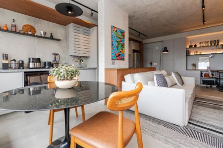 Varanda da Sala de apartamento à venda com 2 quartos, 70m² em Brooklin, São Paulo