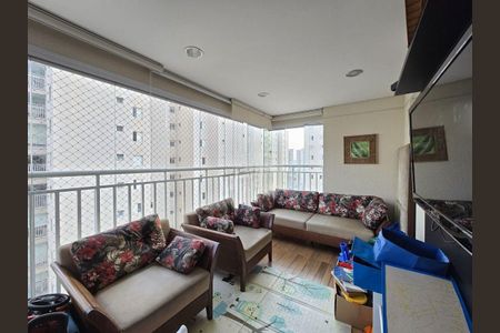 Varanda de apartamento à venda com 3 quartos, 128m² em Vila Leonor, Guarulhos