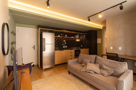 Sala de apartamento para alugar com 2 quartos, 63m² em Vila Mariana, São Paulo