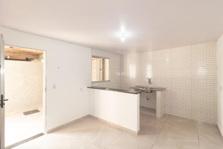 Sala/Cozinha de casa para alugar com 1 quarto, 50m² em Campo Grande, Rio de Janeiro