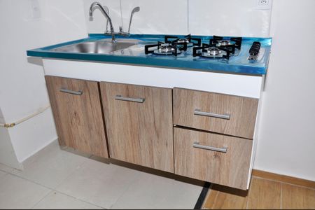 Apartamento para alugar com 37m², 1 quarto e sem vagaDetalhe - Cozinha Americana