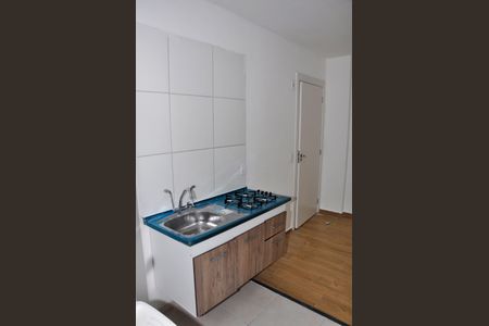 Apartamento para alugar com 37m², 1 quarto e sem vagaDetalhe - Cozinha Americana