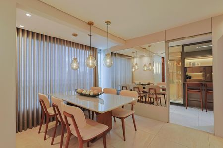 Sala de apartamento à venda com 3 quartos, 85m² em Buritis, Belo Horizonte