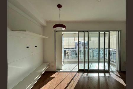 Sala  de kitnet/studio para alugar com 1 quarto, 36m² em Brooklin, São Paulo
