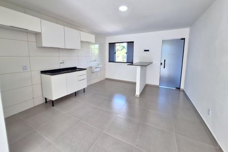 Cozinha de apartamento para alugar com 1 quarto, 50m² em Parque Equitativa, Duque de Caxias