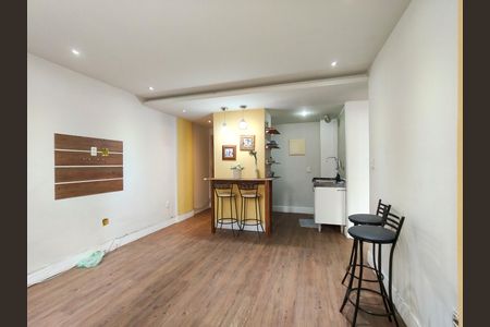 Sala de apartamento para alugar com 1 quarto, 55m² em Rio Comprido, Rio de Janeiro