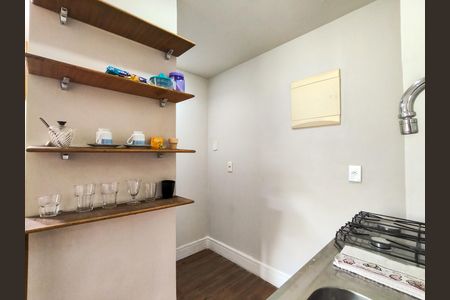 Apartamento à venda com 55m², 1 quarto e sem vagaCozinha