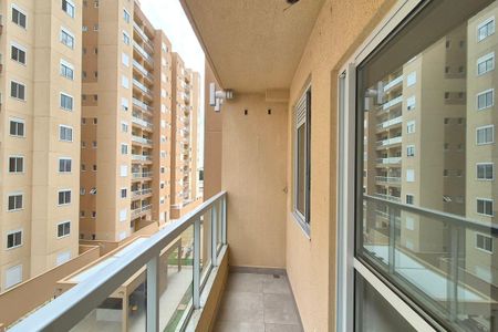 Varanda da Sala  de apartamento para alugar com 3 quartos, 64m² em Jardim Aparecida, Campinas