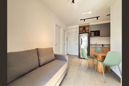Varanda de apartamento para alugar com 2 quartos, 38m² em Vila Nova Conceição, São Paulo