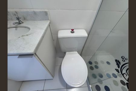 Banheiro Social de apartamento para alugar com 1 quarto, 52m² em Recreio dos Bandeirantes, Rio de Janeiro