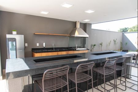 Studio à venda com 33m², 1 quarto e sem vagaÁrea comum - Churrasqueira