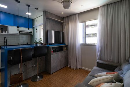 Sala de apartamento para alugar com 1 quarto, 33m² em Pompeia, São Paulo