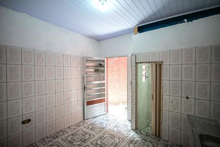 Cozinha de casa para alugar com 1 quarto, 50m² em Parque Maraba, Taboão da Serra
