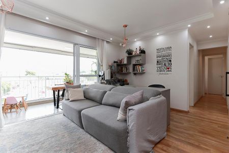 Sala de apartamento à venda com 3 quartos, 89m² em Lauzane Paulista, São Paulo