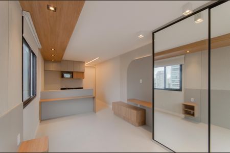 Studio para alugar com 33m², 1 quarto e 1 vagaSala/Quarto