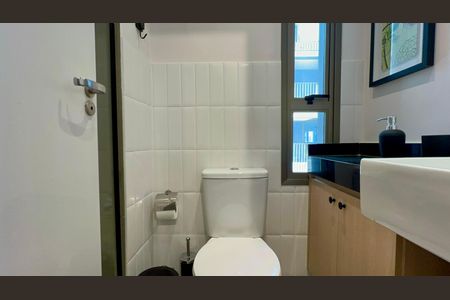 Studio para alugar com 20m², 1 quarto e sem vaga Studio para alugar com 20m², 1 quarto e sem vagaBanheiro