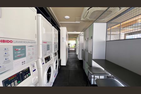 Studio para alugar com 20m², 1 quarto e sem vaga Studio para alugar com 20m², 1 quarto e sem vagaLavanderia