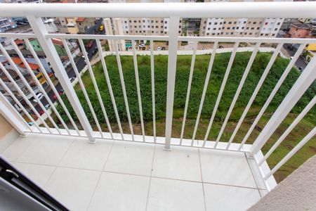 Varanda da Sala  de apartamento para alugar com 2 quartos, 39m² em Itaquera, São Paulo