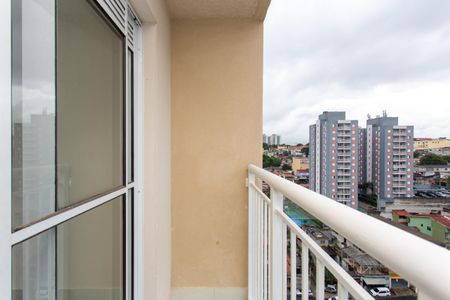 Varanda da Sala  de apartamento para alugar com 2 quartos, 39m² em Itaquera, São Paulo