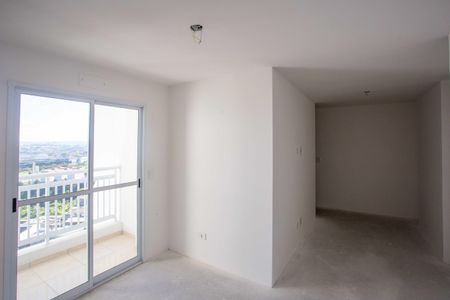 Sala de apartamento para alugar com 2 quartos, 54m² em Vila Maria Leonor, Diadema