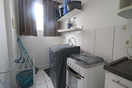 Cozinha de apartamento para alugar com 2 quartos, 47m² em City Ribeirão, Ribeirão Preto