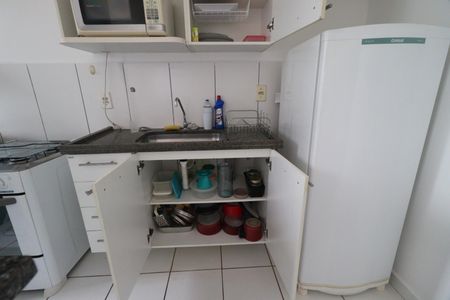 Cozinha de apartamento para alugar com 2 quartos, 47m² em City Ribeirão, Ribeirão Preto