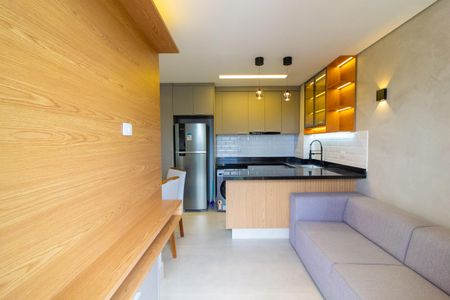 Sala de apartamento para alugar com 2 quartos, 46m² em Santo Amaro, São Paulo