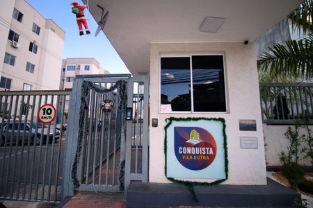 Apartamento para alugar com 42m², 2 quartos e 1 vagaFachada e portaria