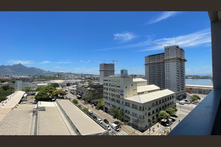 Varanda de kitnet/studio para alugar com 0 quarto, 42m² em Santo Cristo, Rio de Janeiro