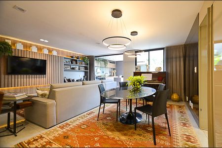 Apartamento à venda com 134m², 2 quartos e 3 vagas Apartamento à venda com 134m², 2 quartos e 3 vagasSala Ambientes