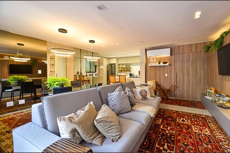 Sala Ambientes de apartamento à venda com 2 quartos, 134m² em Santo Antônio, Belo Horizonte