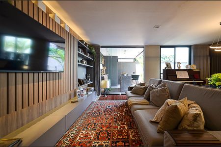 Sala Ambientes de apartamento à venda com 2 quartos, 134m² em Santo Antônio, Belo Horizonte