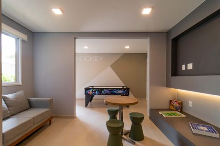 Apartamento para alugar com 34m², 2 quartos e sem vaga Apartamento para alugar com 34m², 2 quartos e sem vagaSalão de jogos