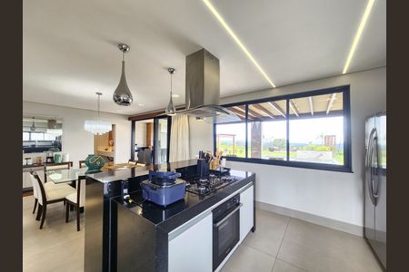 Cozinha  de casa de condomínio à venda com 4 quartos, 300m² em Casa Branca, Brumadinho