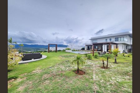 Lazer da casa - fundos de casa de condomínio à venda com 4 quartos, 300m² em Casa Branca, Brumadinho
