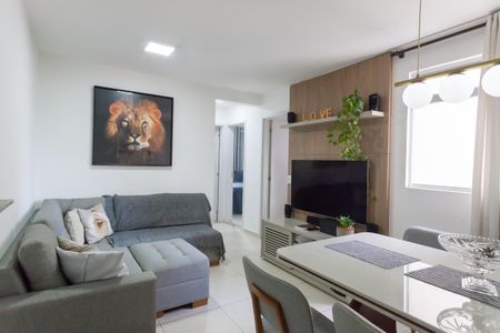sala de apartamento à venda com 3 quartos, 63m² em Conjunto California, Belo Horizonte