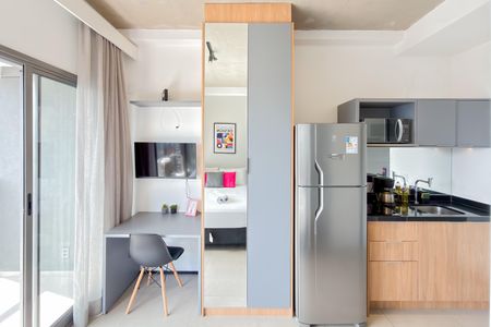 Studio para alugar com 28m², 1 quarto e sem vagaStudio 
