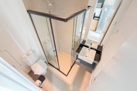 Studio para alugar com 28m², 1 quarto e sem vagaBanheiro