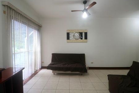 Sala de apartamento para alugar com 2 quartos, 70m² em Jardim Tejereba, Guarujá