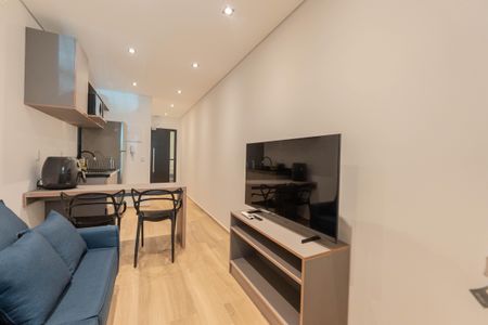 Sala de apartamento para alugar com 1 quarto, 33m² em Bela Vista, São Paulo