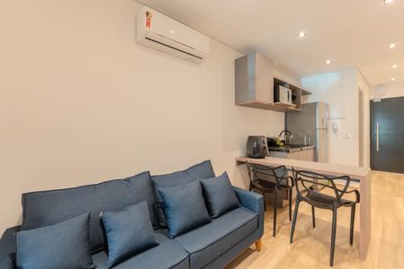 Sala de apartamento para alugar com 1 quarto, 33m² em Bela Vista, São Paulo