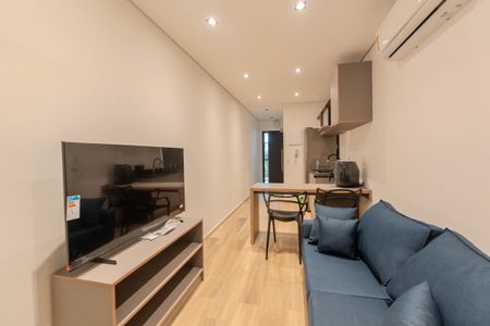Sala de apartamento para alugar com 1 quarto, 33m² em Bela Vista, São Paulo