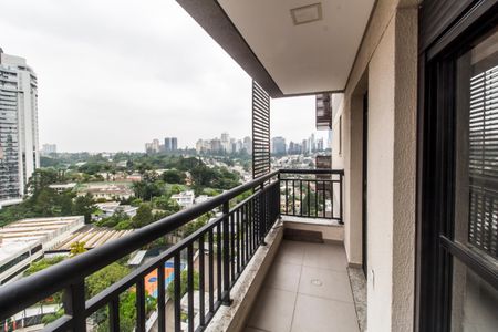 Apartamento para alugar com 39m², 1 quarto e 1 vaga Apartamento para alugar com 39m², 1 quarto e 1 vagaVaranda