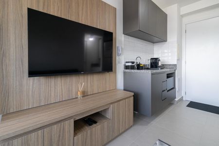 Sala de apartamento para alugar com 1 quarto, 34m² em Moema, São Paulo
