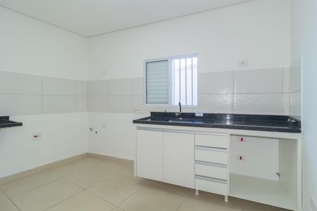 Cozinha de casa de condomínio para alugar com 1 quarto, 27m² em Alto da Mooca, São Paulo