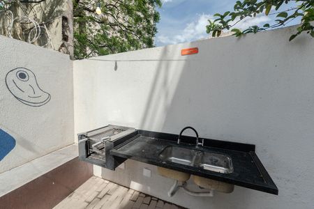 Apartamento para alugar com 33m², 1 quarto e sem vaga Apartamento para alugar com 33m², 1 quarto e sem vagaÁrea comum - Churrasqueira