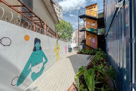 Área comum de apartamento para alugar com 1 quarto, 33m² em Bela Vista, São Paulo