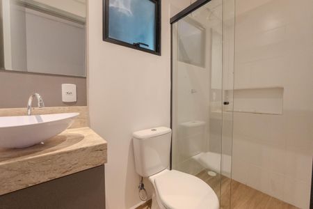Apartamento para alugar com 33m², 1 quarto e sem vaga Apartamento para alugar com 33m², 1 quarto e sem vagaBanheiro