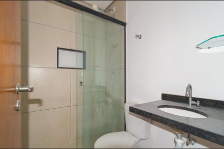 Banheiro de casa de condomínio para alugar com 1 quarto, 30m² em Alto da Mooca, São Paulo